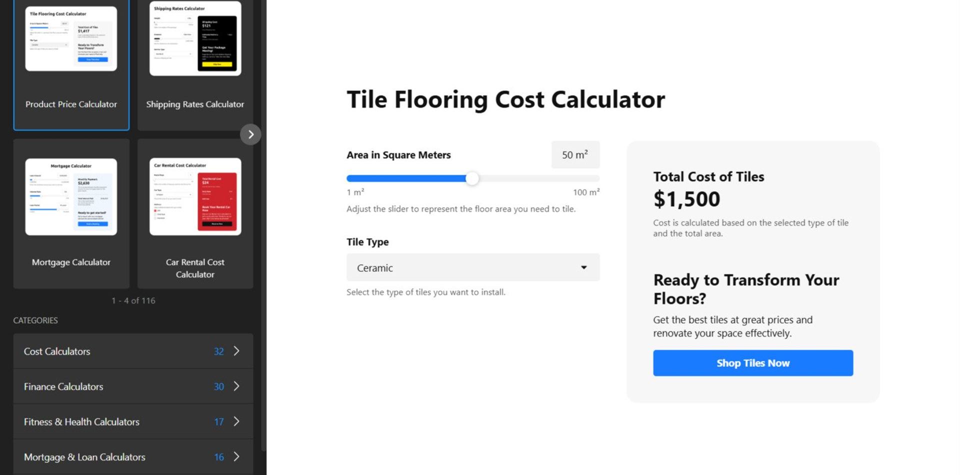 Popular Calculator Types